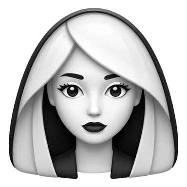 square icon depicting fashion sticker