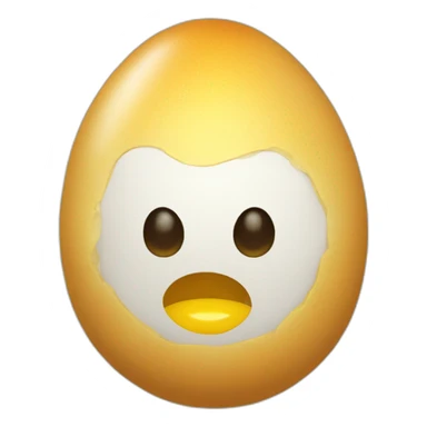 Huevo enmascarado sticker