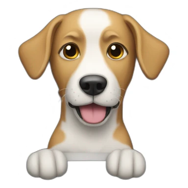 Dog in the car  sticker