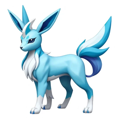  Cobalion-Suicune-Glaceon-fakemon (full body) sticker