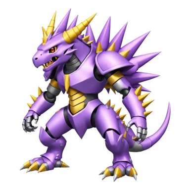 DoruGreymon-Digimon, full body sticker
