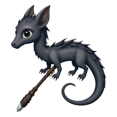 Harry potter Wand (blackthorn, thestral tail hair) sticker