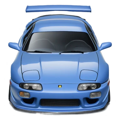 Supra mk4 blue  sticker