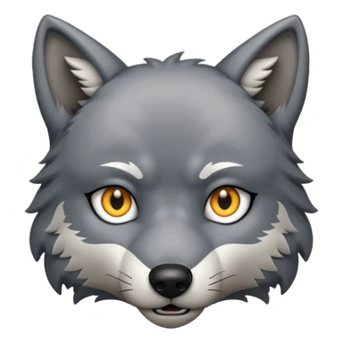 Wolf sticker