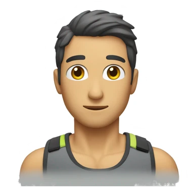 persona haciendo ejercicio  sticker