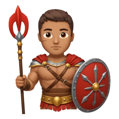 Roman Gladiator spear sticker