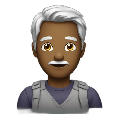 homme qui se questionne sticker