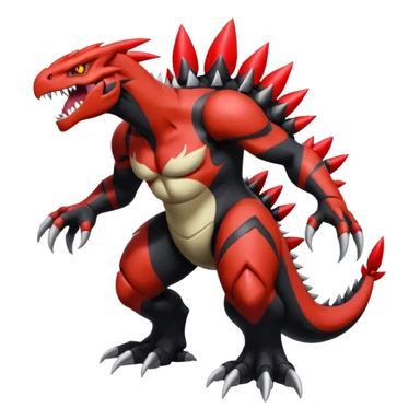 Darkrai-Groudon-Yveltal-Fakémon-hybrid-creature (full body)  sticker