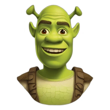 pixeled-shrek sticker