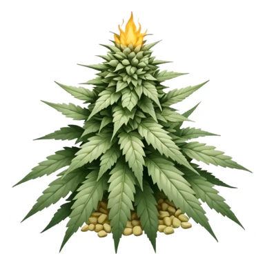 white color marijuana, no color sticker