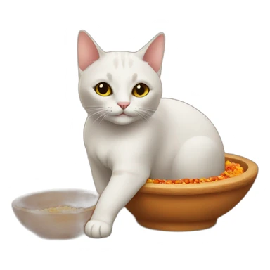 Cat around tajine sticker