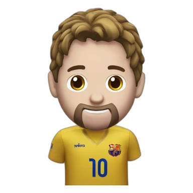 Messi Balon de oro sticker