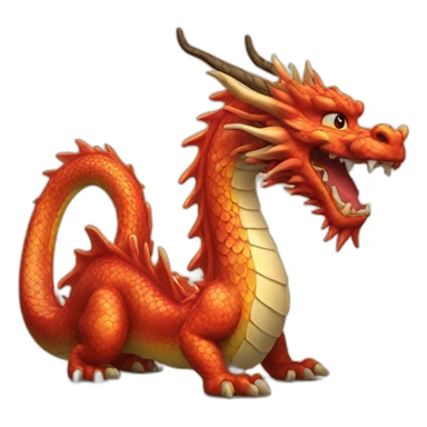 Dragon-chinese sticker