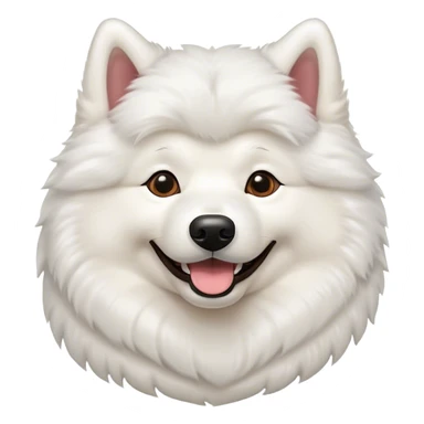 happy Samoyed sticker