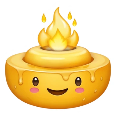 Crie emojis de uma química que produz velas sticker