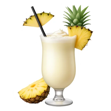 Happy pina colada sticker