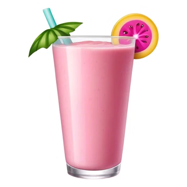 pink tropical smoothie sticker