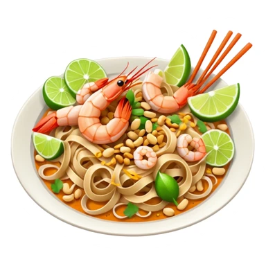Pad thai sticker