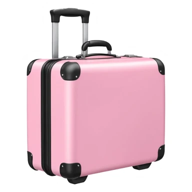 Maleta rosa de viaje  sticker