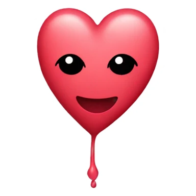 Hearts emoji sticker