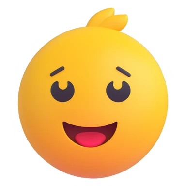 the word 'finished' as a standalone icon in microsoft style 3d fluent emoji sticker
