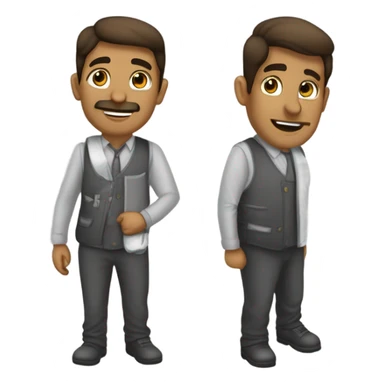 یک صورت سبز که از گیاه  هرز گرفته شه  چشمام خمار قلومبه و یک دهان گشاد صورتی sticker