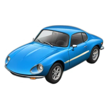 Alpine a110 sticker