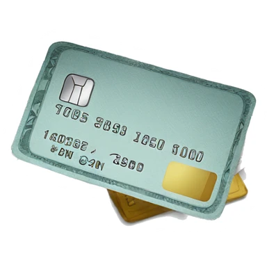 credit card money sticker