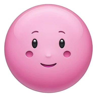 pink planet  sticker