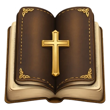 open Bible sticker