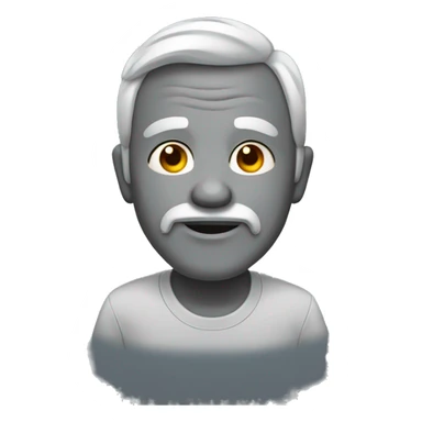 Grey manecoon  sticker