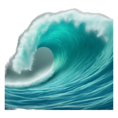 big wave sticker