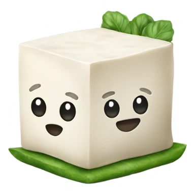 Tofu and vegan sticker