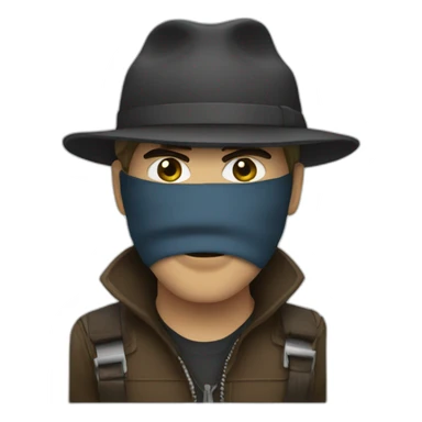 Un bandit sticker