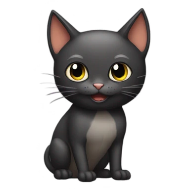 Cat Bat sticker