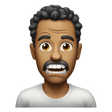 insanely mad emoji  sticker