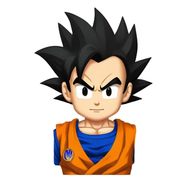 Goku fusion Vegeta sticker