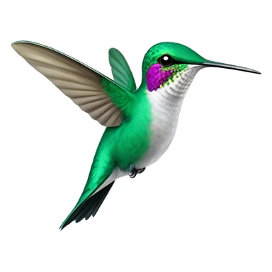 Humming bird sticker