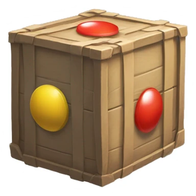 loot box that has pokeballs sticker