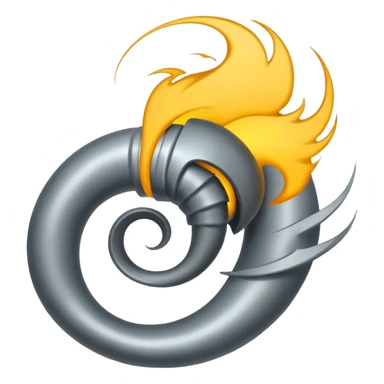 tornado wind symbol sticker
