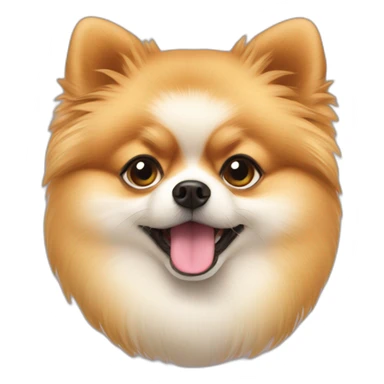 pomeranian-guilty sticker