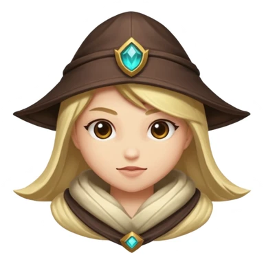 Эмодзи Релл  из League of Legends подмигивает  sticker