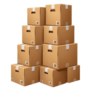 stack of many beer boxes sticker