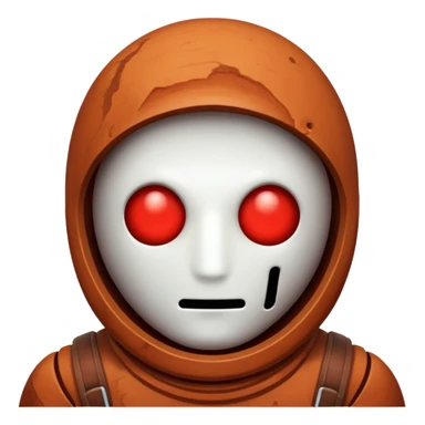 Mars with no face  sticker