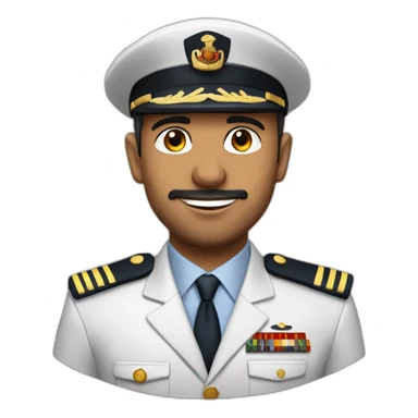 a morrocan pilot in an A350  sticker