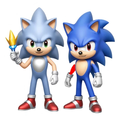 Sonic the hedgehog: Silver the hedgehog sticker