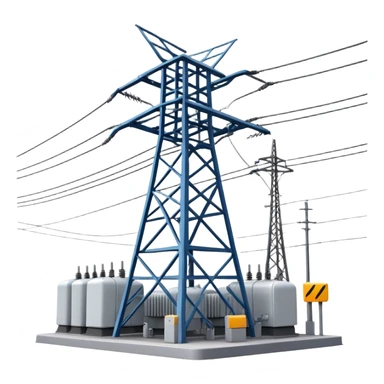 electrical substation sticker