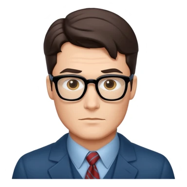 clark kent sticker