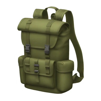 military backpack sticker