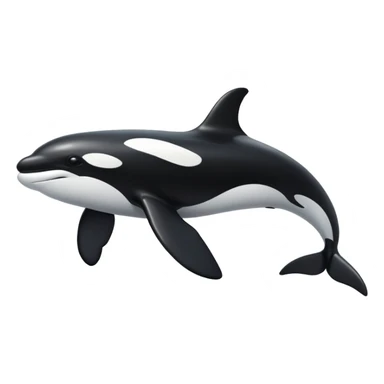 quadruped orca  sticker